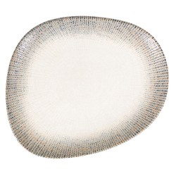 Plato Postre Tango Braid 24X19.5Cm