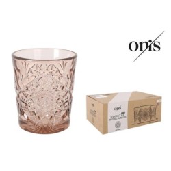 (5632) Vaso Hobstar Rosa 35Cl 8.9X10.6Cm