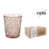 (5632) Vaso Hobstar Rosa 35Cl 8.9X10.6Cm