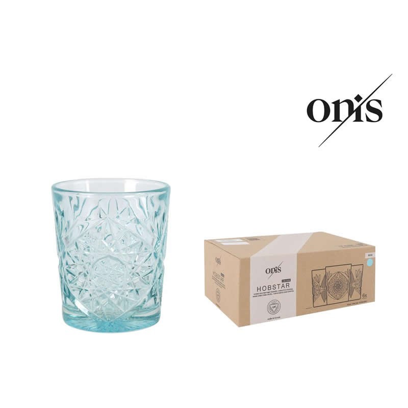 (5632) Vaso Hobstar Azul 35.5Cl Ø8.9X10Cm