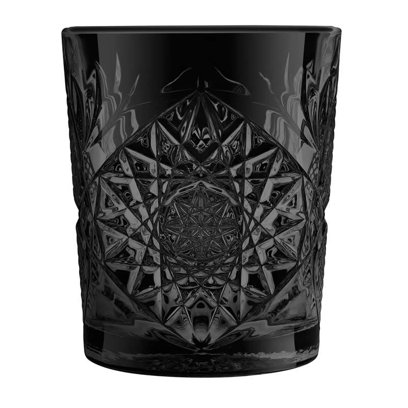 Vaso Hobstar Negro 35.5Cl 8.9X10Cm