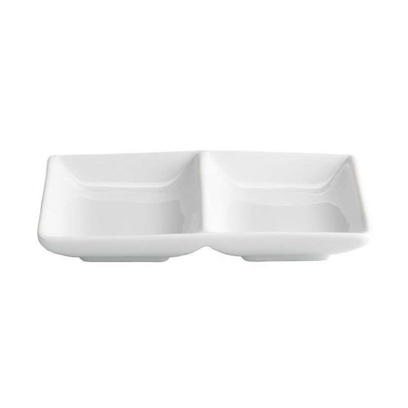 & Bandeja Doble Compartimento 16X12X2.5 Cm_Ming