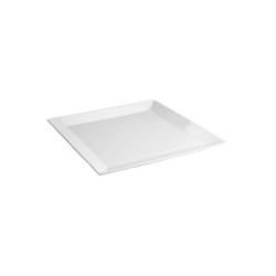 Plato Postre 21X21X2 Cm. _Ming